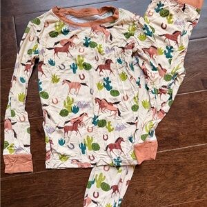 Little Sleepies Horse Print Pajamas - 4T
